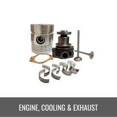 Ford 8210 Engine Cooling Exhaust