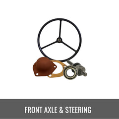 MF 255 Front Axle & Steering