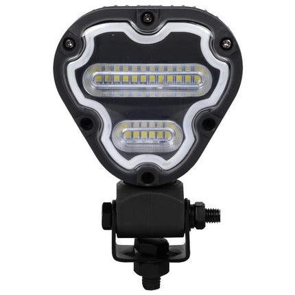 FlexiGlow Colour changing Programable Triangular Work Light, LED Multi-coloured, 1800 Lumens Raw, 12-24V (Copy)