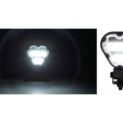FlexiGlow Colour changing Programable Triangular Work Light, LED Multi-coloured, 1800 Lumens Raw, 12-24V (Copy)