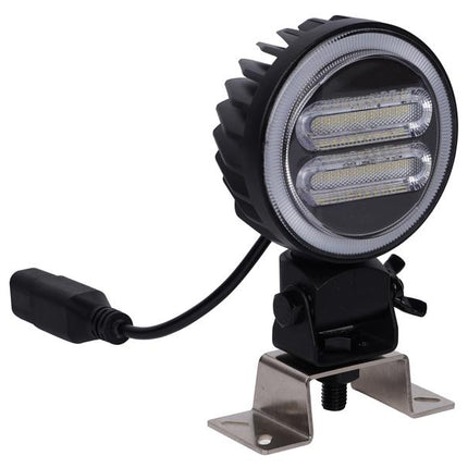 FlexiGlow Colour changing Programable Round Work Light, LED Multi-coloured, 2400 Lumens Raw, 12-24V (Copy) (Copy)