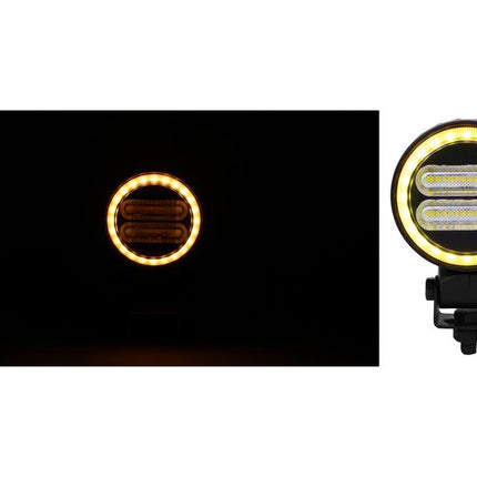 FlexiGlow Colour changing Programable Round Work Light, LED Multi-coloured, 2400 Lumens Raw, 12-24V (Copy) (Copy)