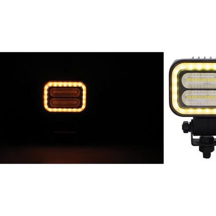 FlexiGlow Colour changing Programable Square Work Light, LED Multi-coloured, 2400 Lumens Raw, 12-24V