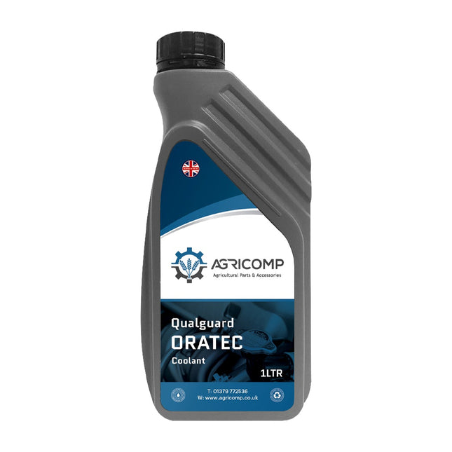 1 Litre Bottle of Agricomp Coolant on a white background