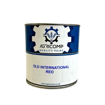 Old International Red Enamel Paint 1L