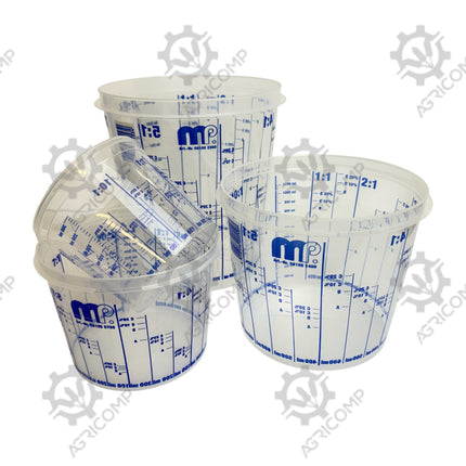 Disposable Paint Mixing Cup 2L, 1.4L, 750ml, 385ml