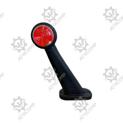 Marker Light Red/Clear Halogen Style 12/24V