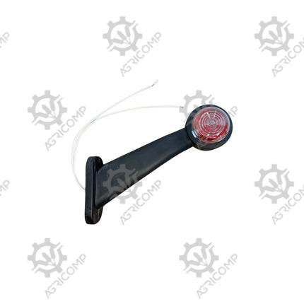 Marker Light Red/Clear Halogen Style 12/24V