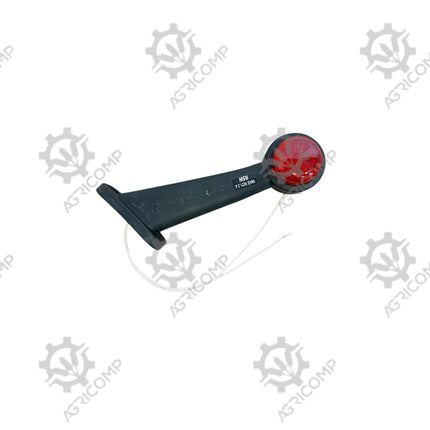 Marker Light Red/Clear Halogen Style 12/24V