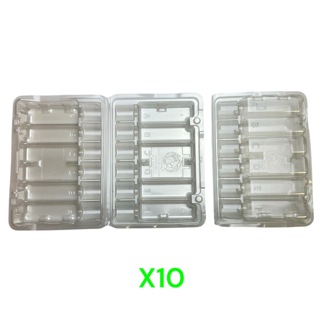 10X Macpac 6 x 3cm Plug Plant Clampack Blister Pack Mail Order Packaging PP36