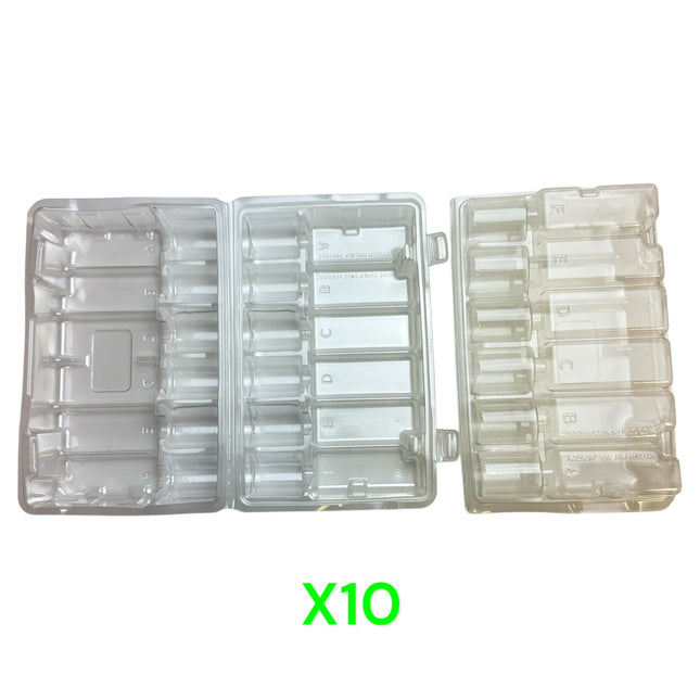 10X Macpac 12 x 4cm Plug Plant Clampack Blister Pack Mail Order Packaging PP412