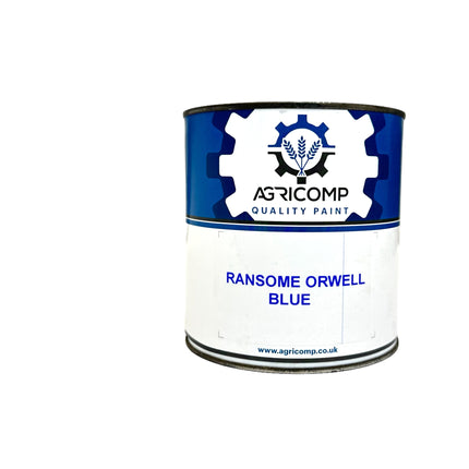 Ransomes Orwell Blue Enamel Paint 1L