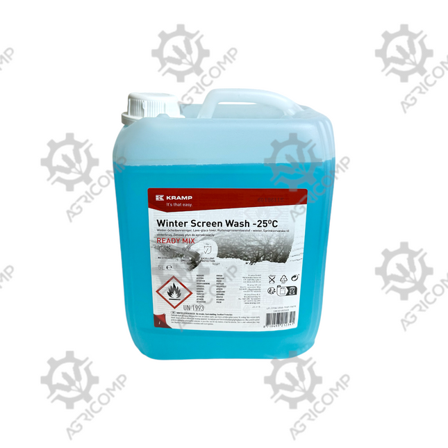 Performance Winter screen wash ready to use -25° 5L Blue