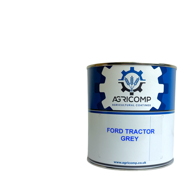 Ford Tractor Grey Enamel Paint 1L