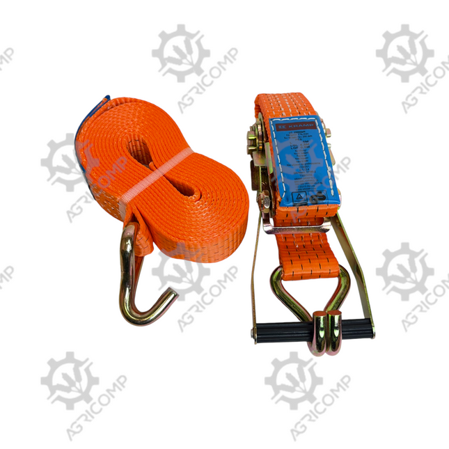 50mm Ratchet Strap 10m Claw Hook 25kN