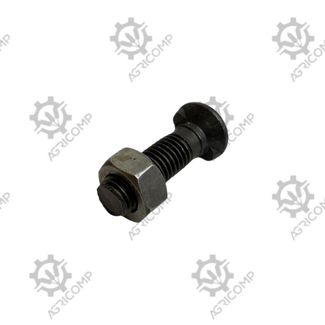 M14 X 45mm 2 Nib Oval Bolt & Nut Grade 8.8