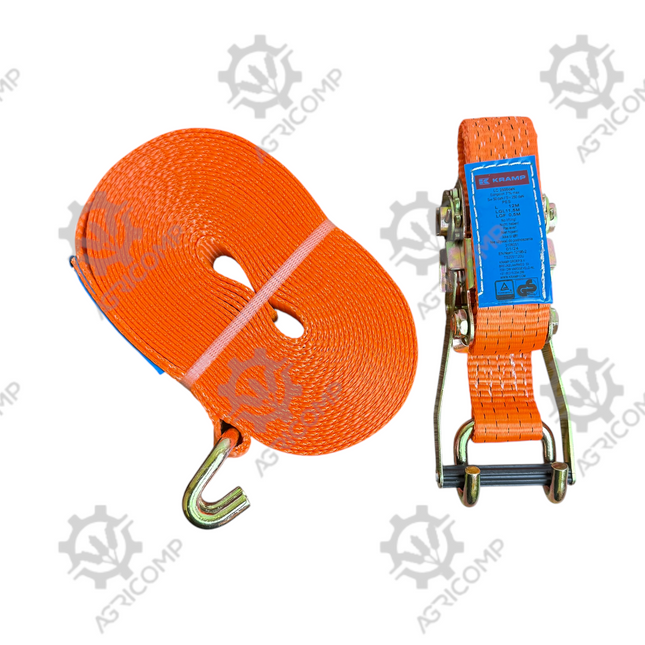 50mm Ratchet Strap 12m Rave / U-Hook 25kN