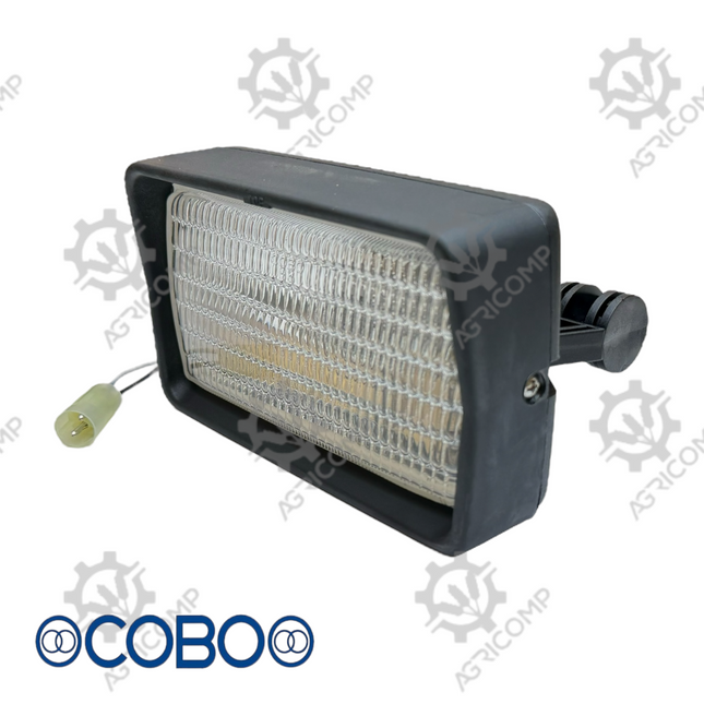 Work Genuine COBO Light (Halogen), Rectangular, RH, 12V To fit as: 5182602 5182602, F0NN15R557BA 5182602