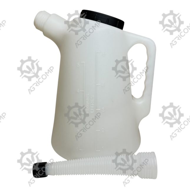 Plastic Measuring Jug 5L With Grading & Flexi Nozzle