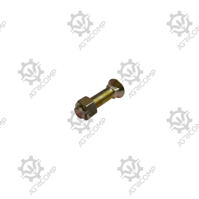 3/8" X 40mm UNF Square Round Countersunk Bolt & Nut Grade 8.8