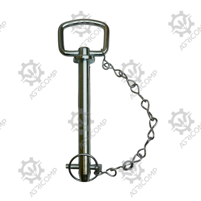 Tractor Drawbar Hitch Pin with Chain & Linch Pin 19x157mm (3/4" x 6-3/16")