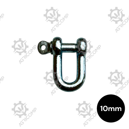 D-shackle - BZP 10mm
