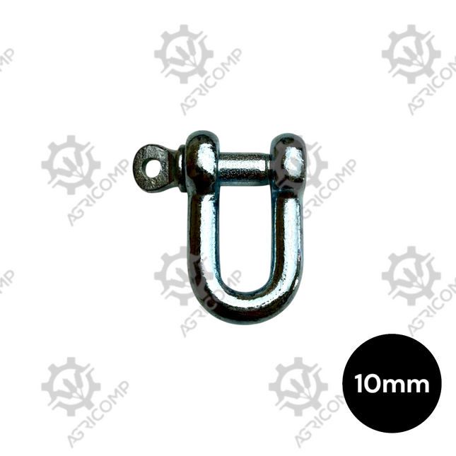 D-shackle - BZP 10mm