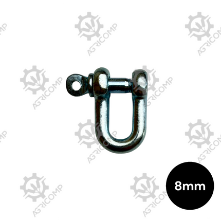 D-shackle - BZP 8mm