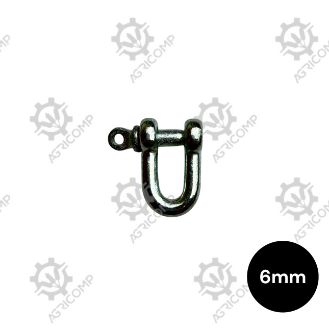 D-shackle - BZP 6mm