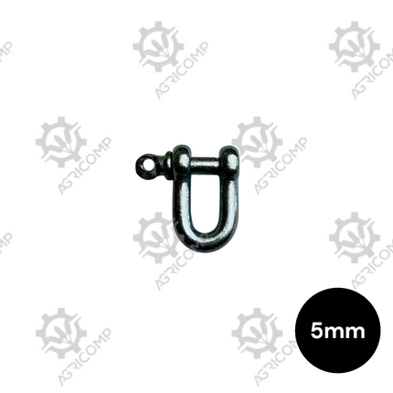 D-shackle - BZP 5mm