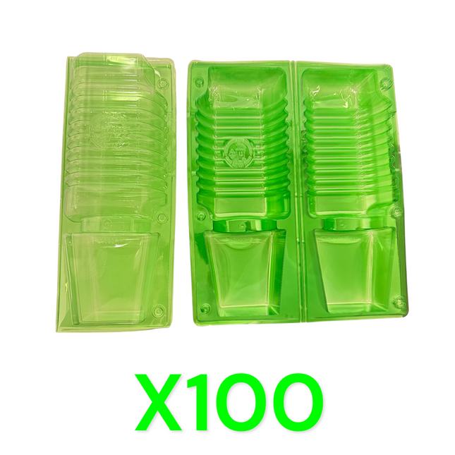 100X Voges For 9x9x10 cm Pot Plug Plant Clampack Blister Pack Mail Order P12090A