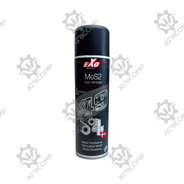 EXO 49 MoS2 Rust Remover / Dismantling Lubricant- Aerosol 500ml