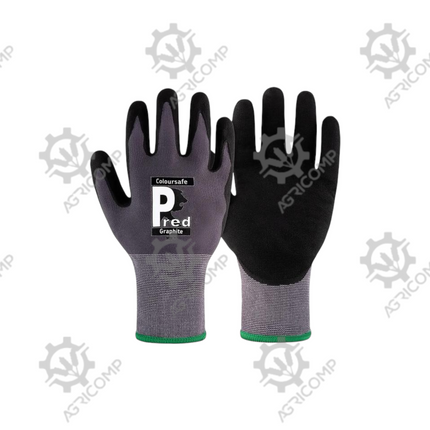 Graphite Work Gloves S M L XL XXL [Select Your Size]