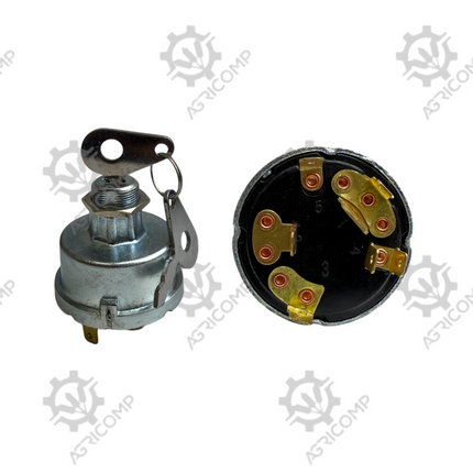 Ignition Switch & Keys Suitable For Ford TW 10 30 Thousand Series Tractors
