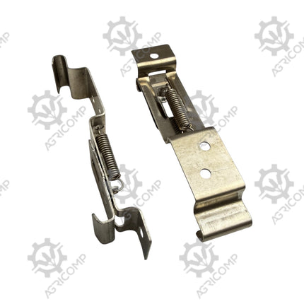 Trailer Number Plate Spring Loaded Clips Stainless Steel One Pair