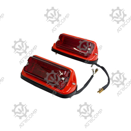 Rear Fender Light Pair Lamp for Massey Ferguson 135, 148, 165, 168, 175, 178, 185, 188 Tractor