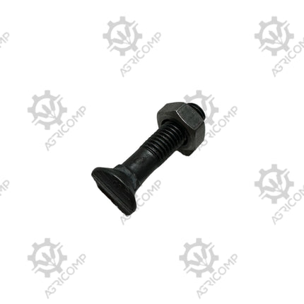 M10 X 45mm SQ Countersunk Saddle Head Bolt & Nut Grade 8.8