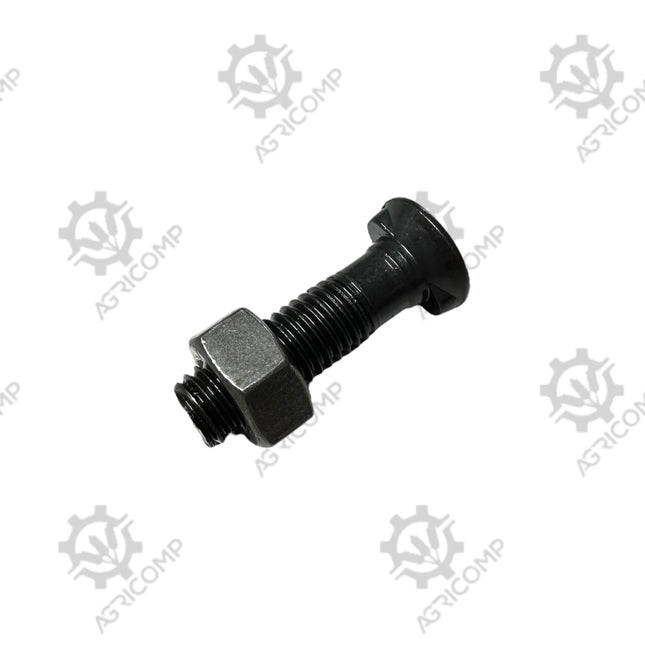 M12 X 50mm 2 Nib Oval Bolt & Nut Grade 8.8