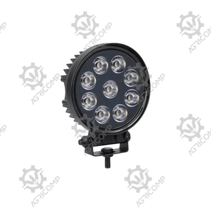 LED Round Work Light 3600 Lumens Raw 12-40V IP68K
