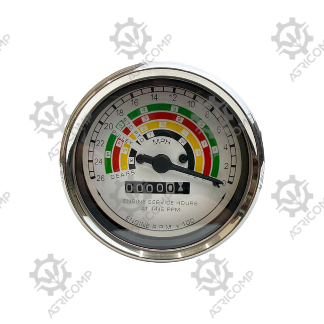Fordson Dexta & Super Dexta Tractor Tachometer Clock Rev Counter Ø 80 MM (Anti-Clockwise)
