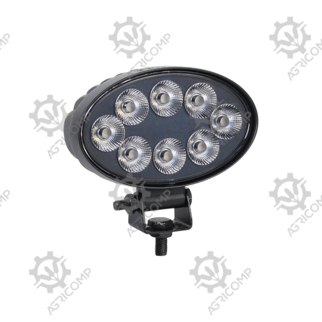 LED Oval Work Light 3200 Lumens Raw 12-40V IP68K