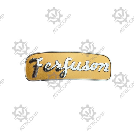 Ferguson 35 FE35 Front Badge Chrome & Gold 826686M1
