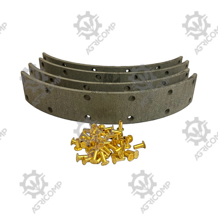 Brake Lining Kit & Rivets Suitable For Fordson, Ferguson & Massey Ferguson