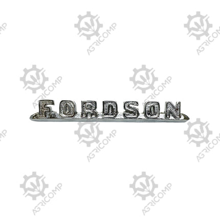 Fordson Side Chrome Badge