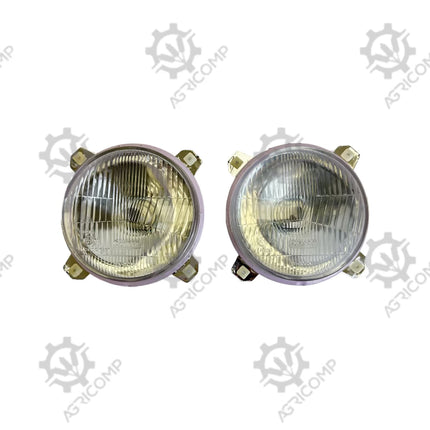 PAIR Ford 10 Series Head Light, (Halogen), LH, RH Dip, 12V