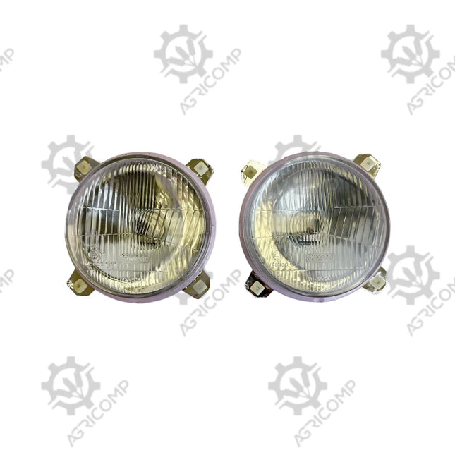 Pair Ford 10 Series Head Light, (Halogen), LH, RH Dip, 12V