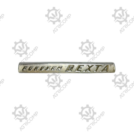 Fordson Dexta Side Bonnet Badge