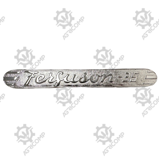 Ferguson 35 Badge Chrome On Brass High Quality